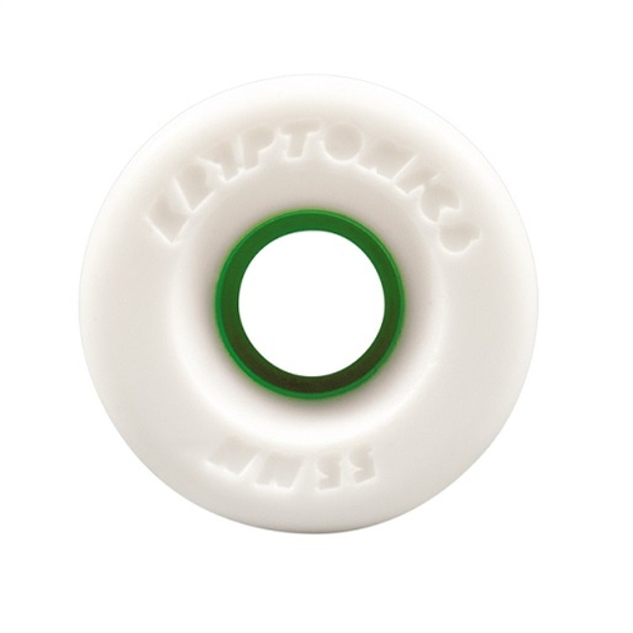 Kryptonics Star Trac Wheels set of 4 White 55m/97a