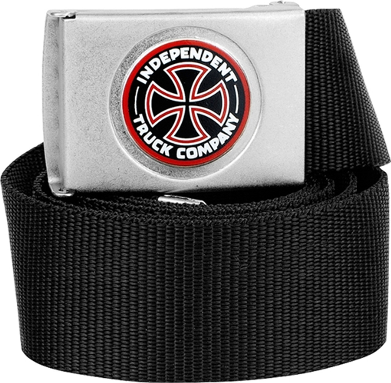 INDEPENDENT REVERT WEB BELT BLACK