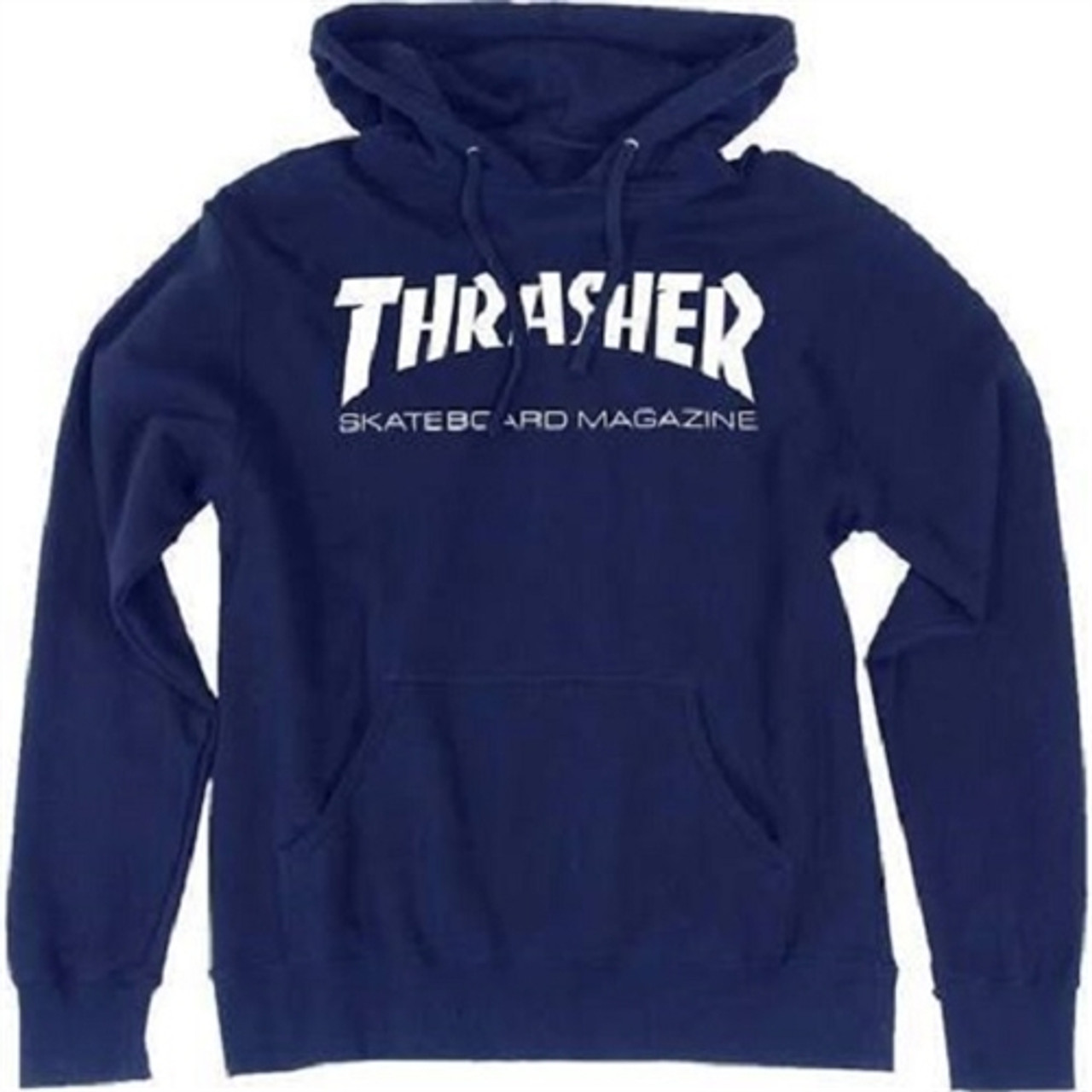 Thrasher Skate Mag Pullover Hoody Navy Medium