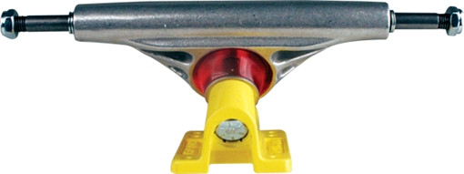 TRACKER FASTRACK 150mm POLISHED YELLOW Skateboard Trucks Set of 2 Trucks