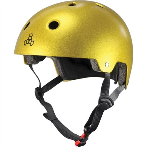 Triple 8 BrainSaver Helmet Gold S