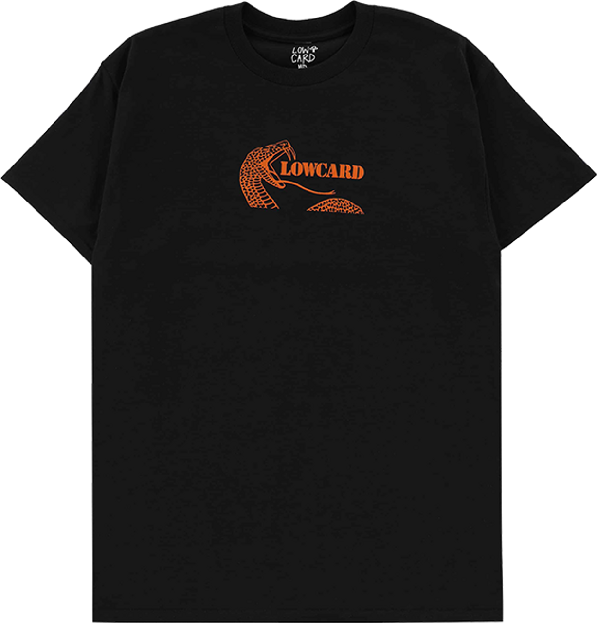 LOWCARD SNAKE BITE SS TSHIRT SMALL BLACK