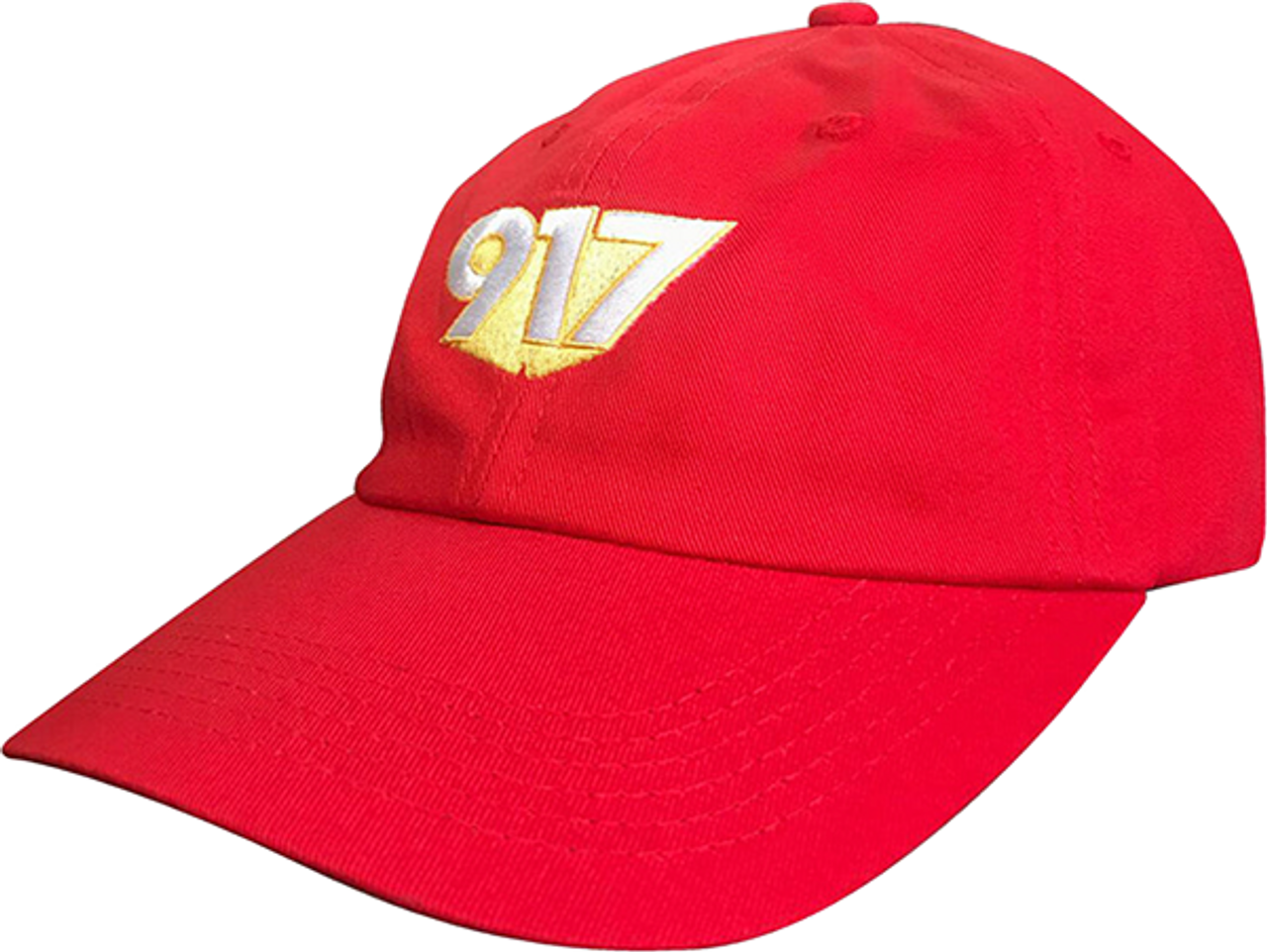 CALL ME 917 3D DAD HAT ADJ-RED