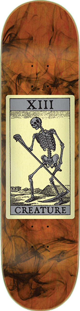 CREATURE DEATHCARD SM SKATE DECK-8.0