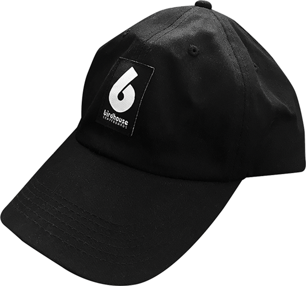 BIRDHOUSE B LABEL HAT ADJ-BLK