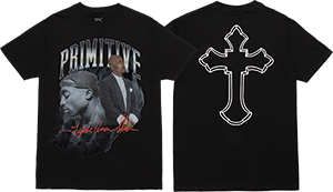 PRIMITIVE LEGEND SS TSHIRT LARGE  BLACK