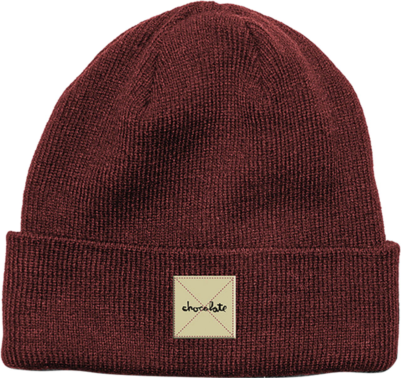 CHOCOLATE WORK BEANIE BURGUNDY