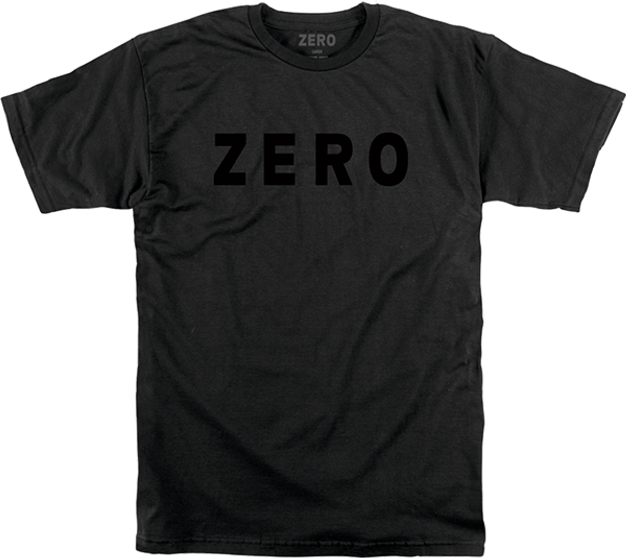 ZERO ARMY LOGO SS TSHIRT SMALL BLK BLK