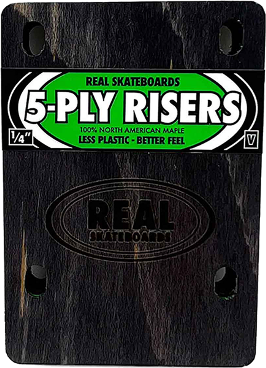 REAL WOODEN RISERS SET 5ply 1/4" VENTURE