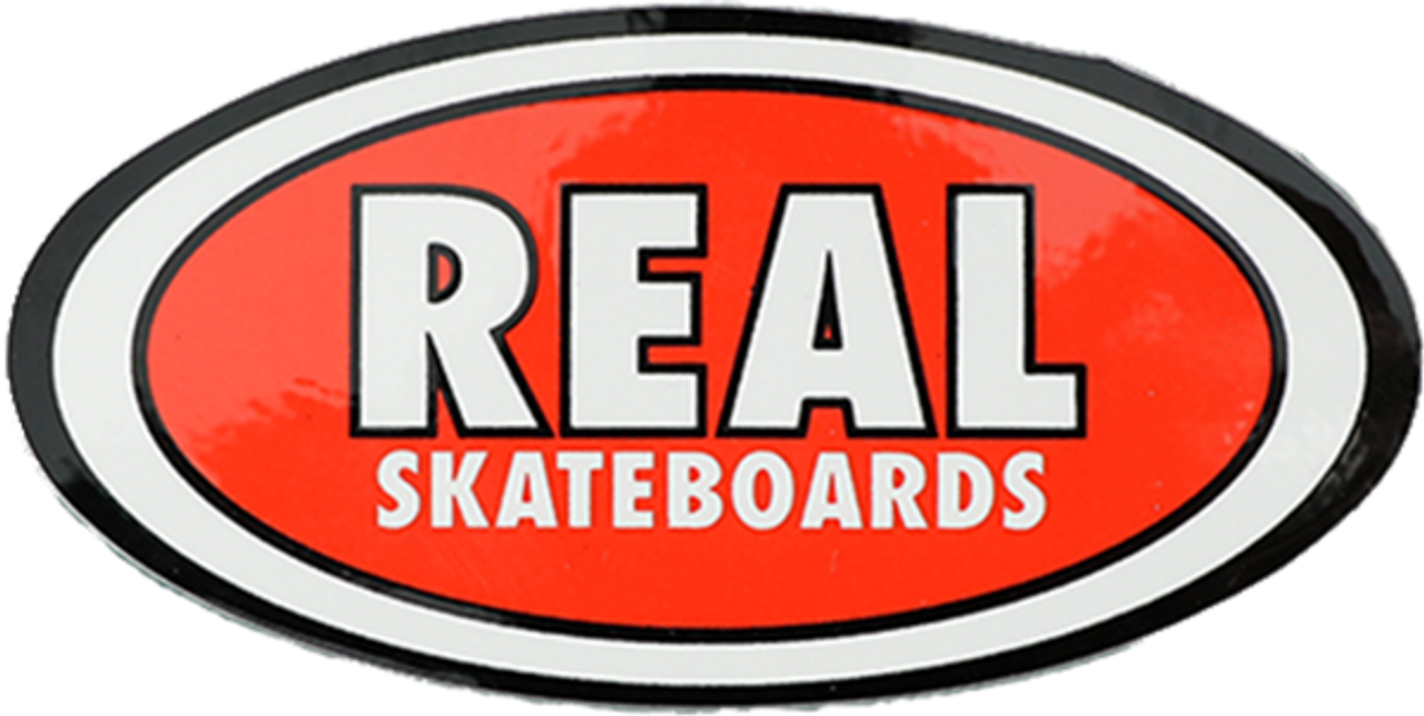 REAL STAPLE OVALS MED DECAL single STICKER