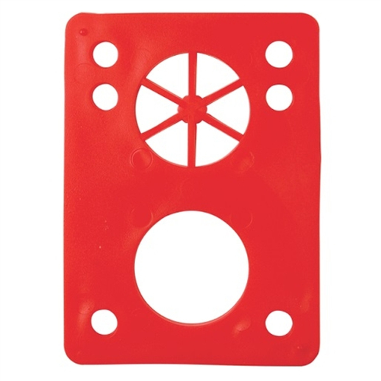 SOCIAL SUPPLY Skate Riser Pad 1/2" single Red