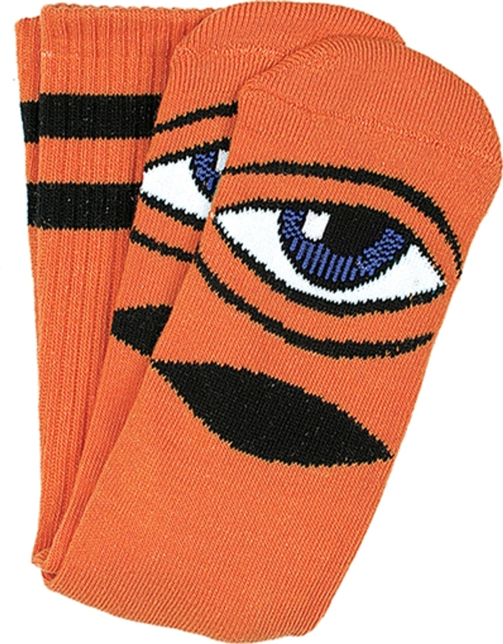 TOY MACHINE SECT EYE YOUTH CREW SOCKS ORANGE 1pair