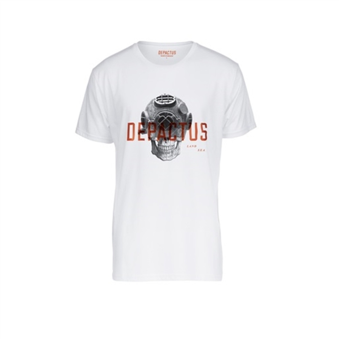 Depactus Skull Tshirt White