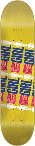 GIRL OLSON POP SECRET II SKATEBOARD DECK -8.25