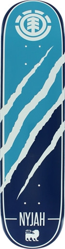 ELEMENT NYJAH SILHOUETTE SKATEBOARD DECK-7.75 featherlight
