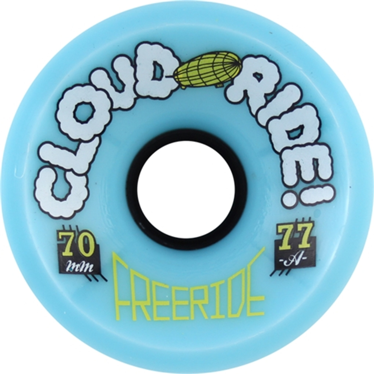 CLOUD RIDE! FREERIDE 70mm 77a Skateboard Wheels