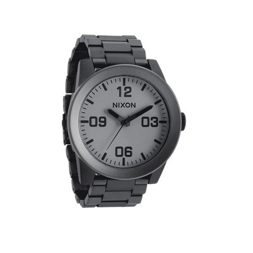NIXON Corporal SS Matte Black Matte Gunmetal Watch