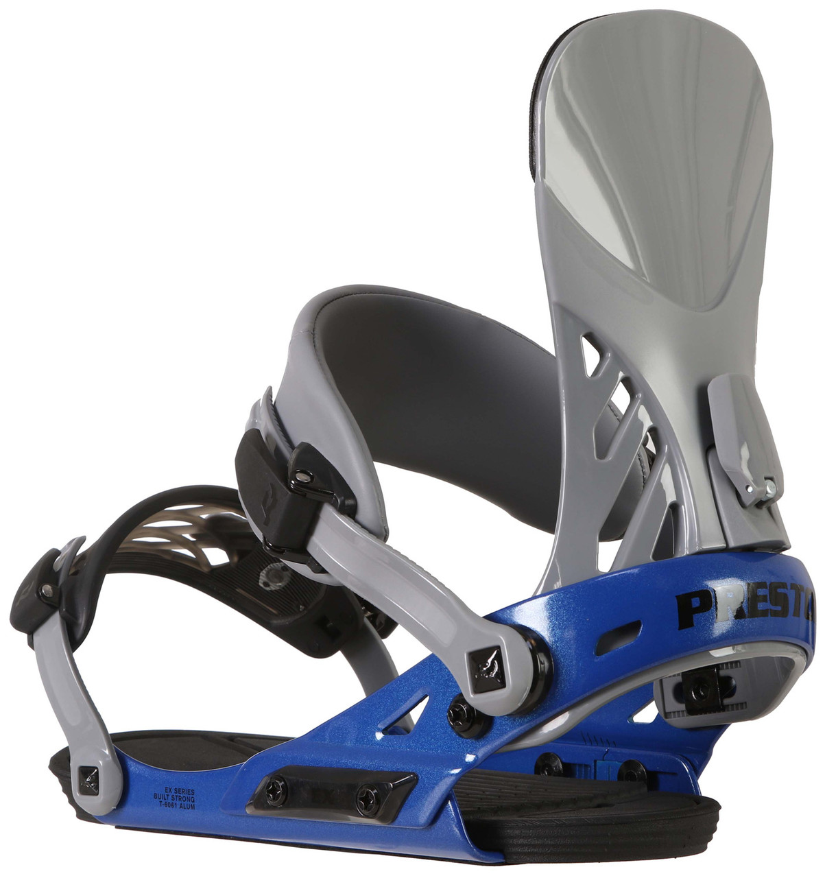 Ride Preston Ex Snowboard Bindings Blue Grey L | Boardparadise.com