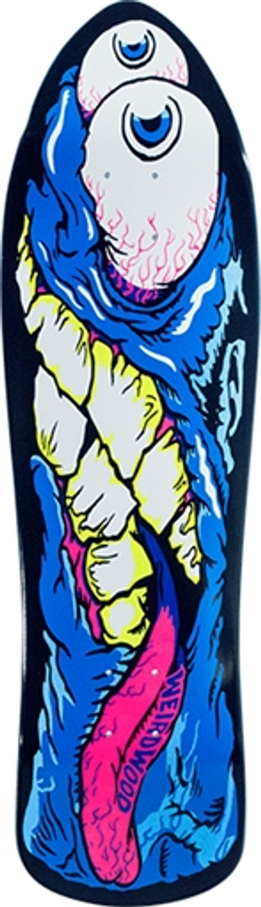 WEIRD WOOD SKATE FACE SKATEBOARD DECK-9.0 sale