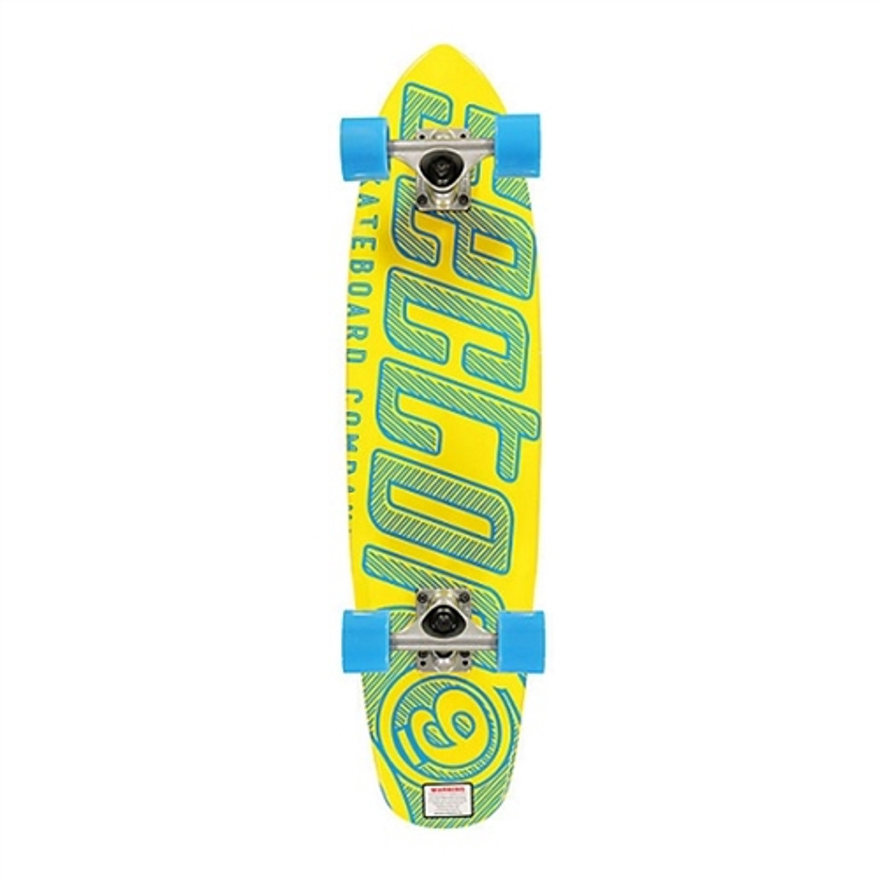 Sector 9 Wedge 31 Longboard Complete Yellow Blue