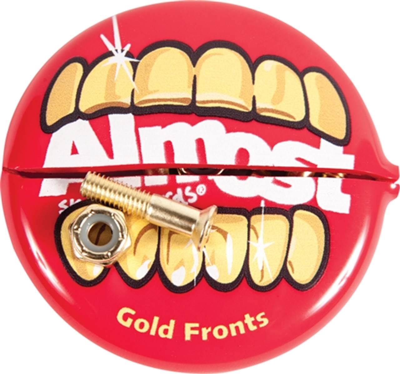 ALMOST GOLD NUTS & BOLTS 7/8"ALLEN HARDWARE SET