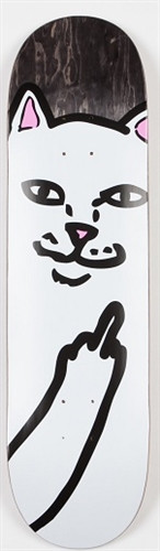 Ripndip Lord Nermal Deck Black White 8 | Boardparadise.com