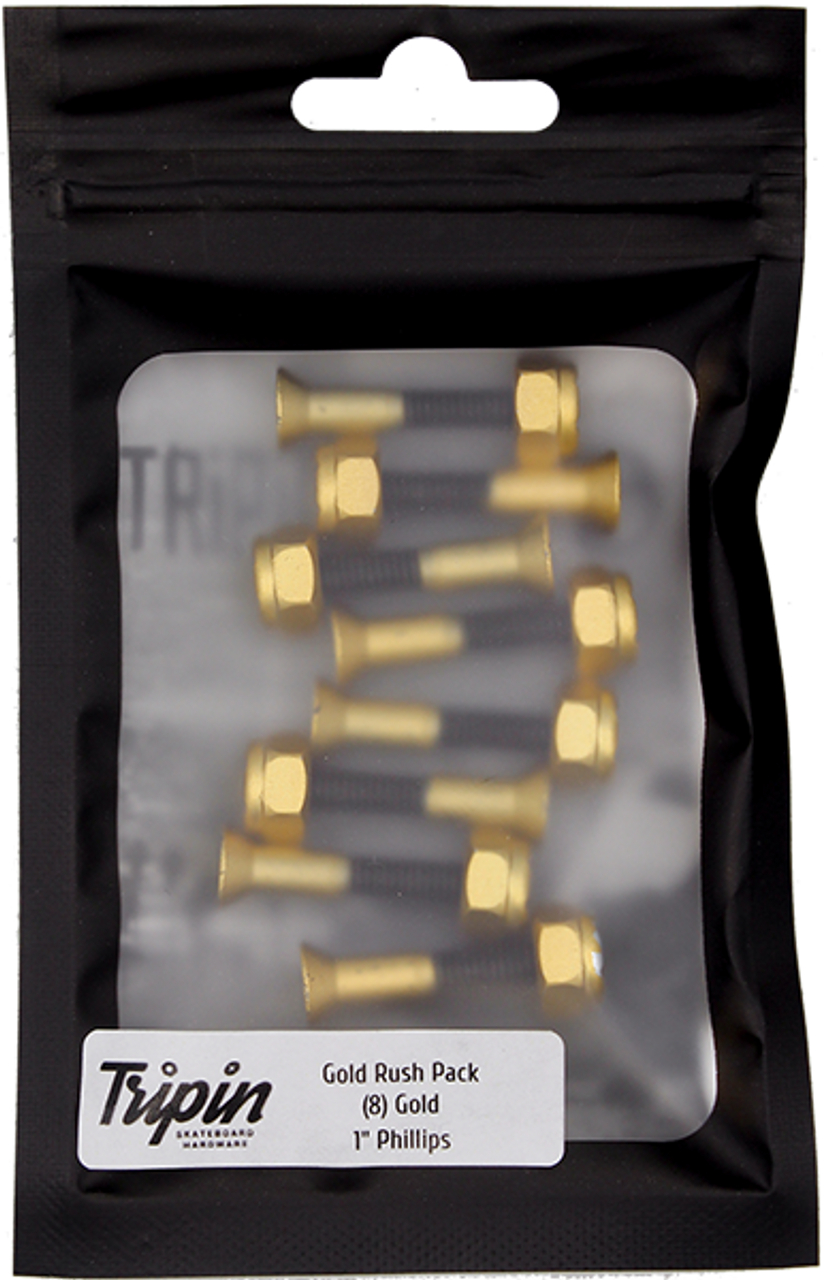 TRIPIN HARDWARE SET PH 1" GOLD RUSH