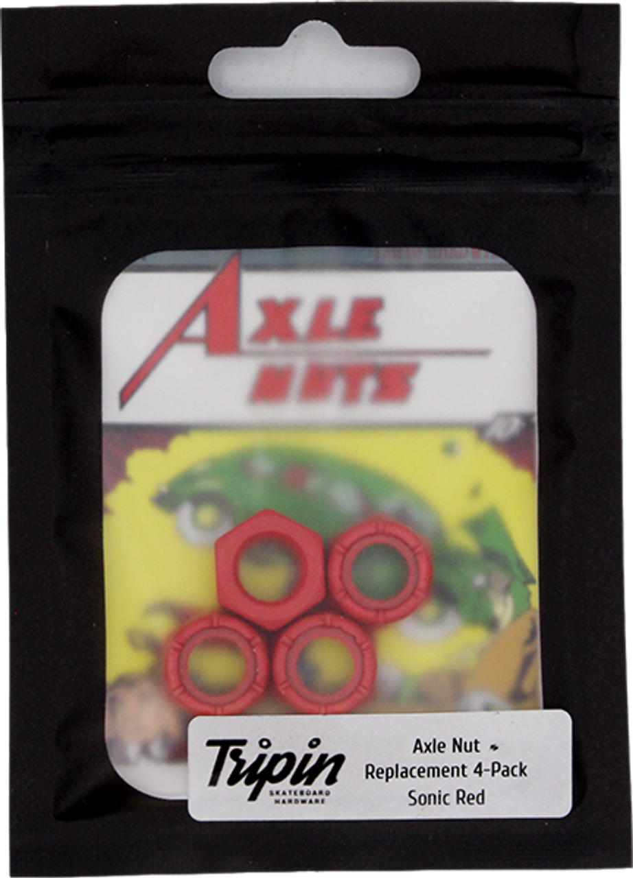 TRIPIN AXLE NUTS AXLE NUTS RED HAIL-N