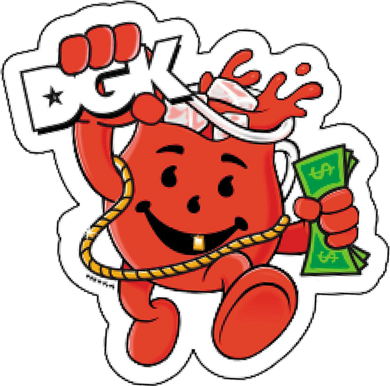 DGK KOOL-AID SMASH STICKER