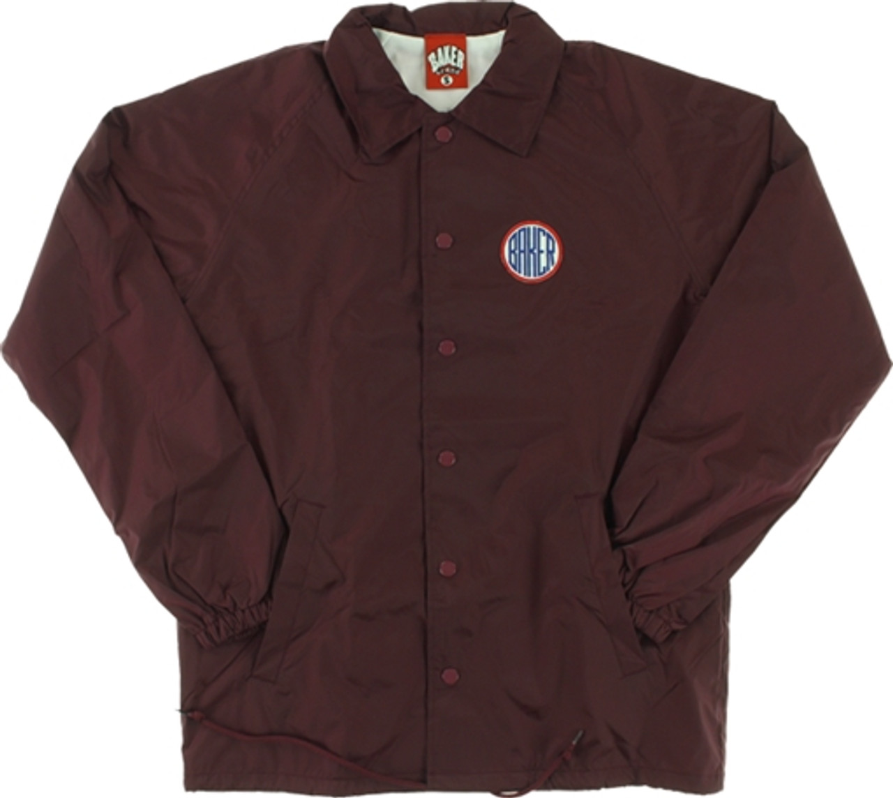 BAKER ROTC COACHES JACKET SMALL MAROON