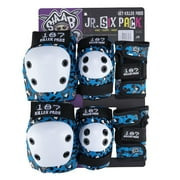 187 Jr Six Pack Pads Black
