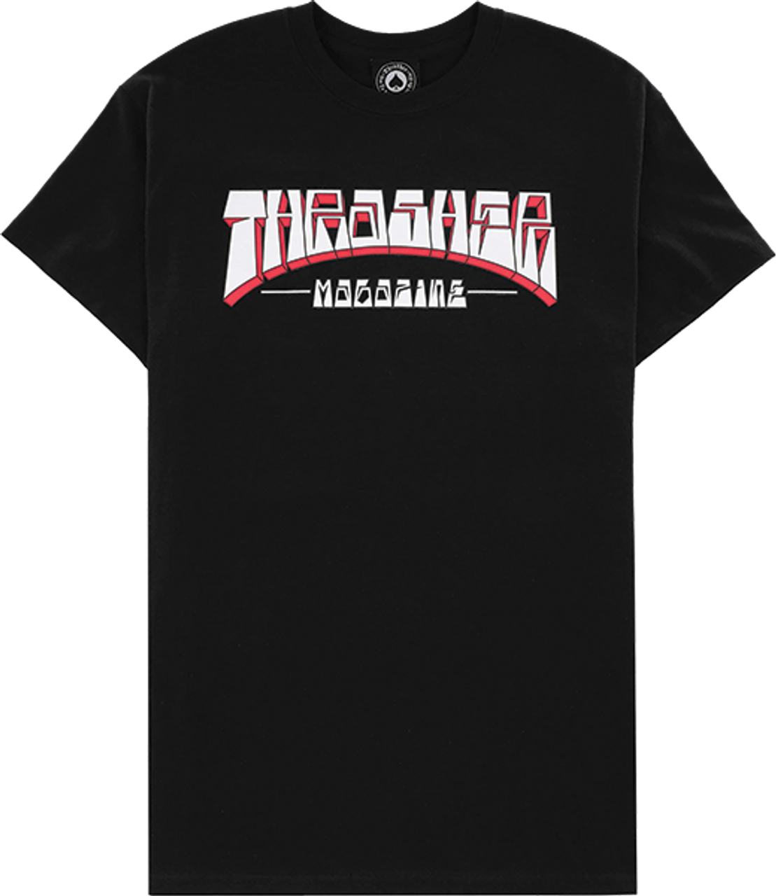 THRASHER FIRME LOGO SS SMALL BLACK