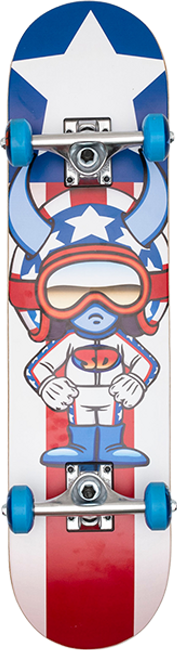 SPEED DEMONS STARS SKATEBOARD COMPLETE 7.75