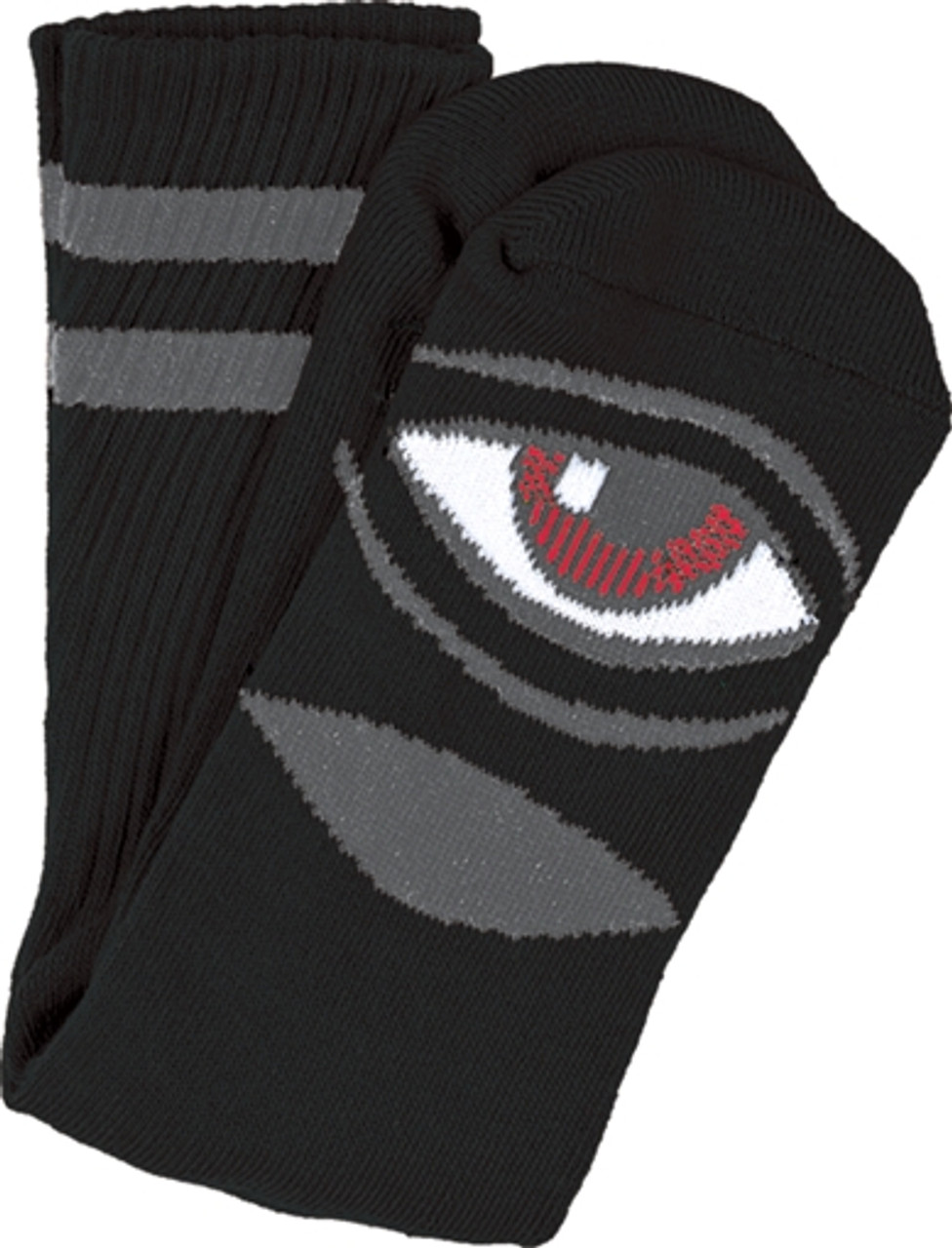 Toy Machine SECT EYE III CREW SOCKSMALL BLACK 1 pair