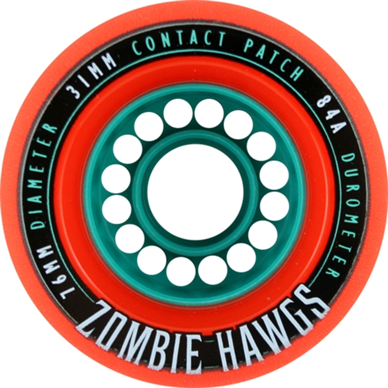 HAWGS ZOMBIE 84a 76mm ORANGE