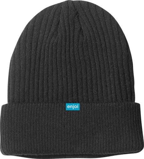 ENJOI PINTO BEANIE BLACK