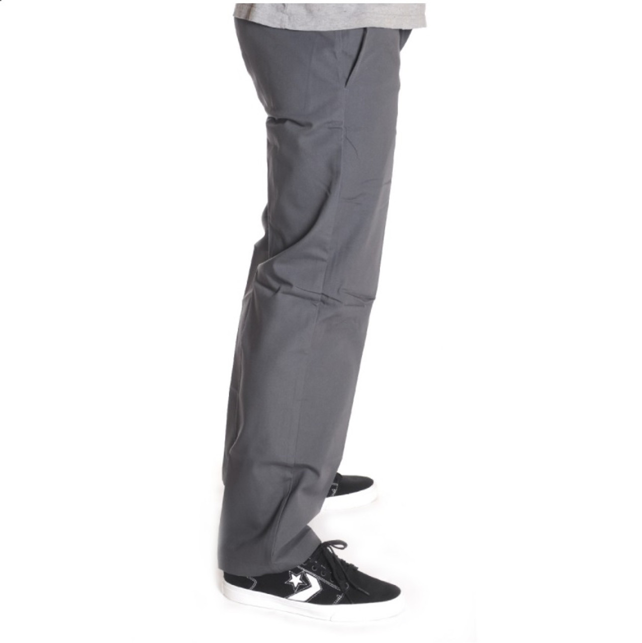 Dickies Work Pant Slim Fit Flex Straight Leg WP894CH Charcoal Grey