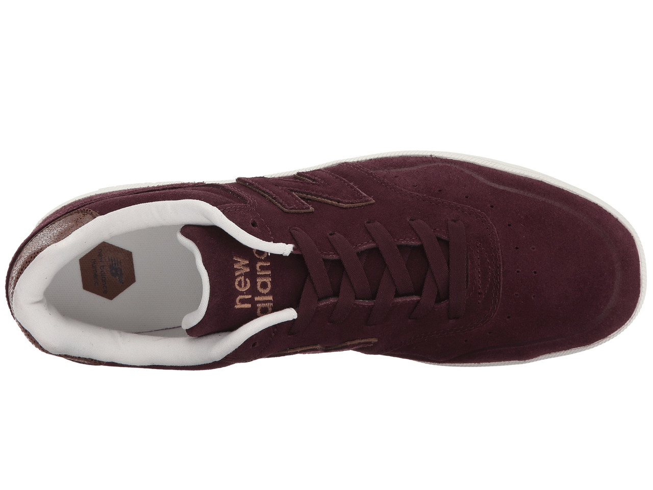 New Balance 288 Skate Shoes Chocolate Cherry