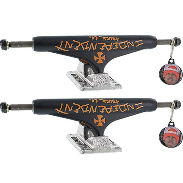 Independent Jessee Std Hollow Trucks Matte Black Orange 149Mm Set