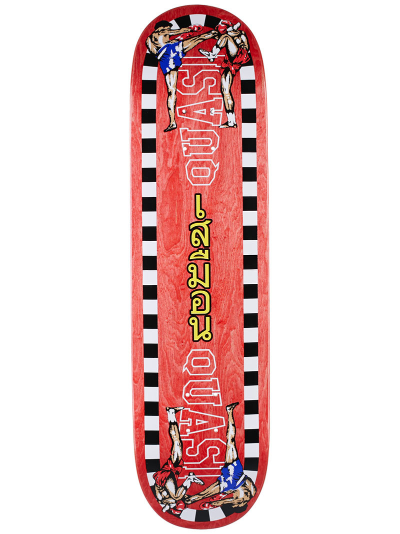 Quasi KO Skateboard Deck Red 8.125