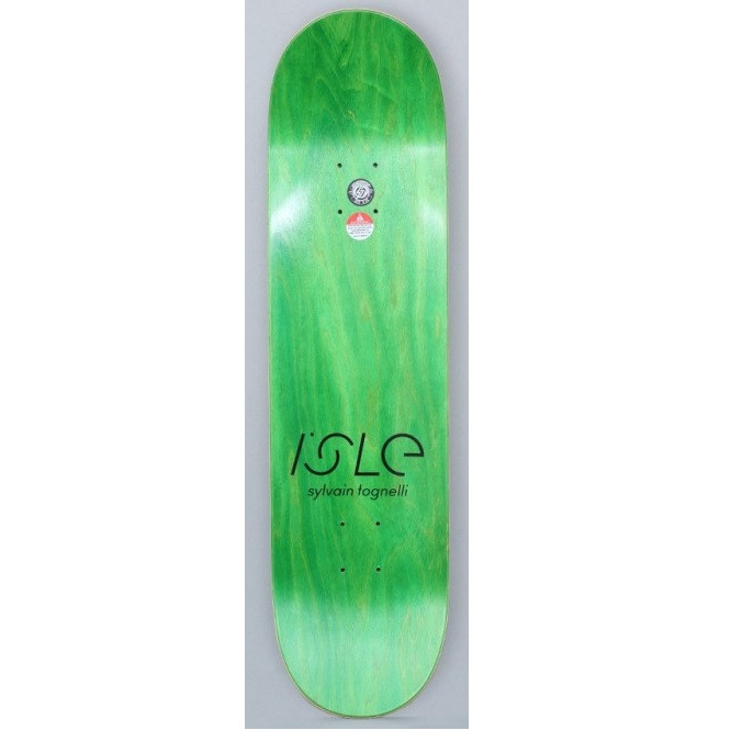 Isle Finneran Sylvain Tognelli Skateboard Deck Pink Blue 8.25