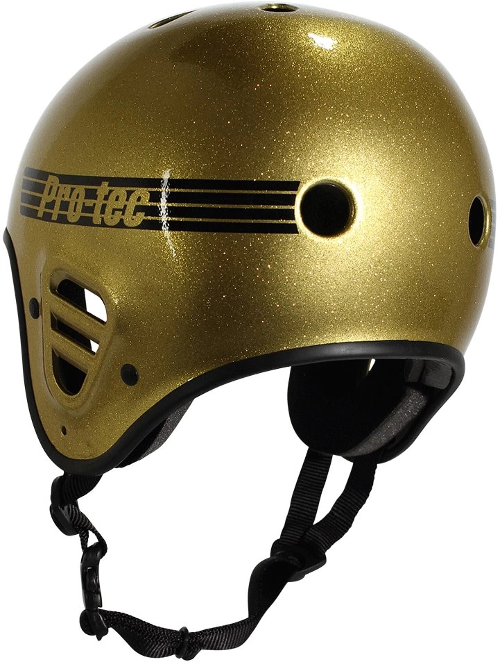 Protec Full Cut Helmet Gold Flake Medium