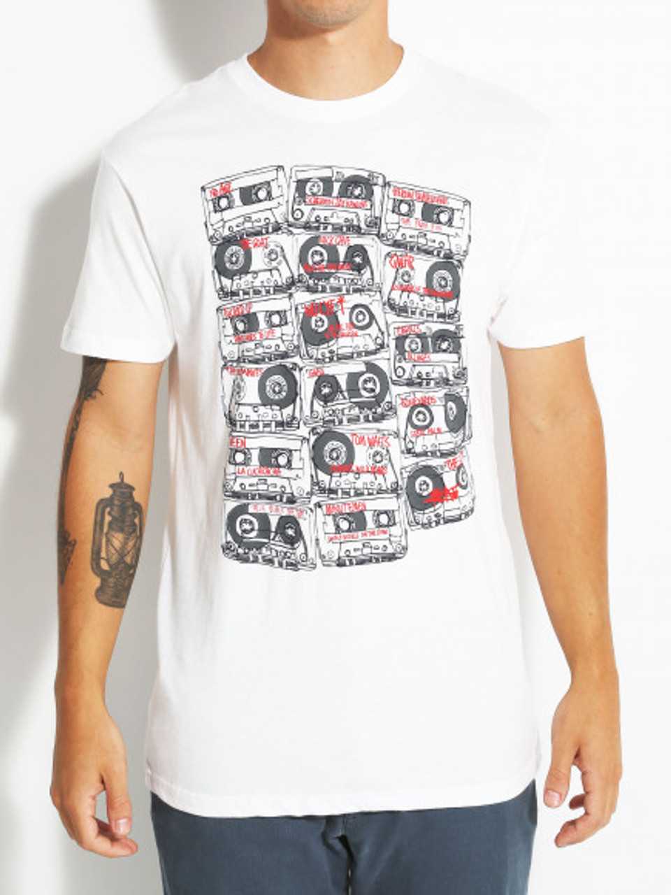 Heroin Tapes SS TShirt White