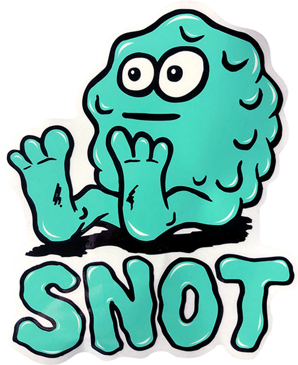 SNOT BOOGER LOGO XS STICKER