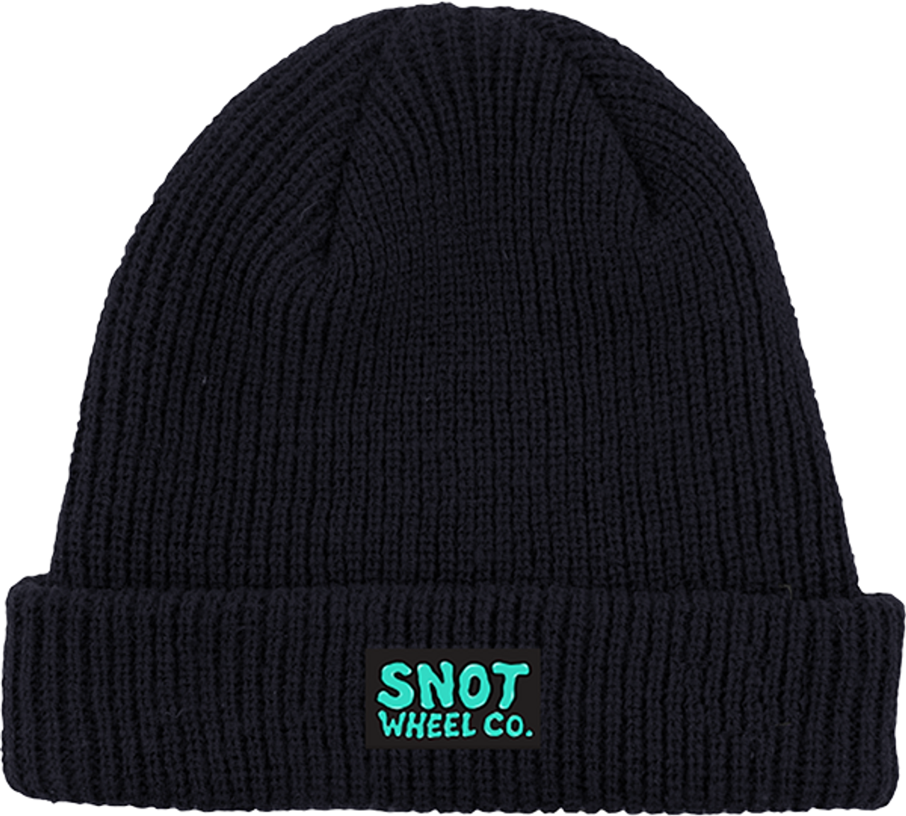 SNOT LABEL BEANIE BLK/TEAL