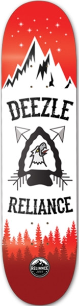 RELIANCE DEEZLE EXPOSITION SKATEBOARD DECK-7.75