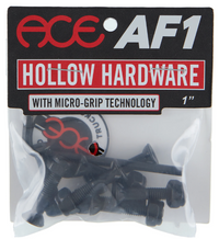 ACE AF1 Hollow Hardware Set Black 1inch Allen