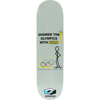 CONSOLIDATED SHOWER OLYMPICS SKATE DECK-8.37
