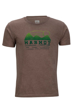 Marmot Vestige SS Tshirt Mens Brown Heather