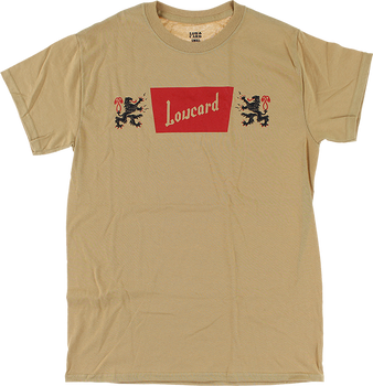 LOWCARD CHEERS SS TSHIRT S-OLD GOLD